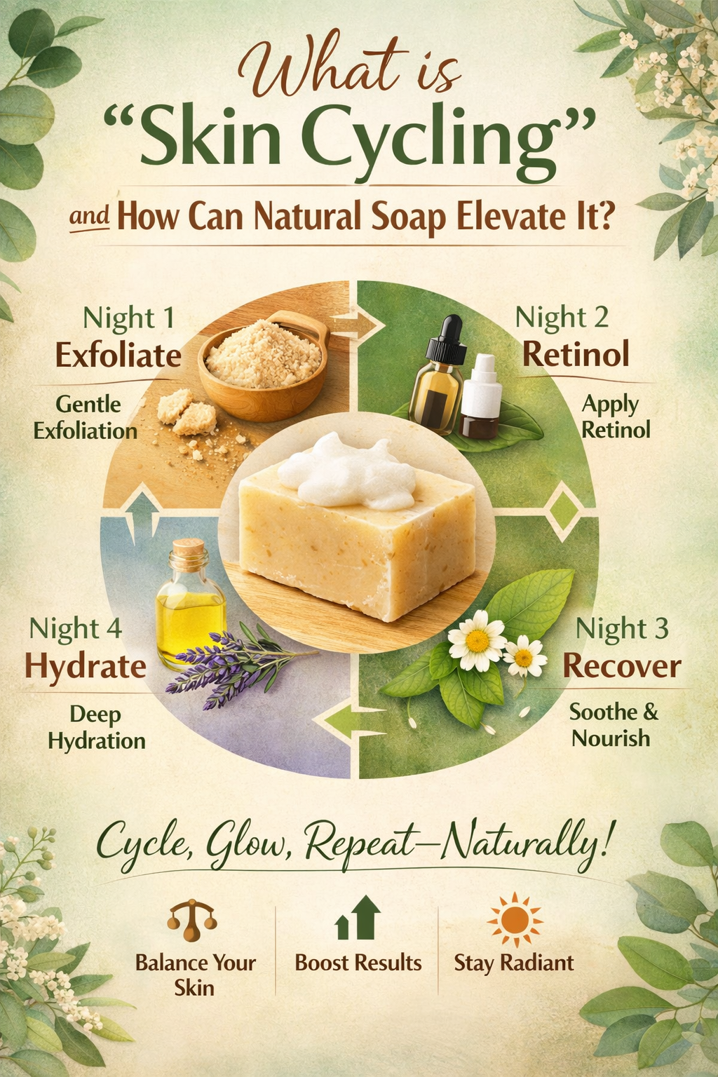 What Is “Skin Cycling” and How Can Natural Soap Elevate It?