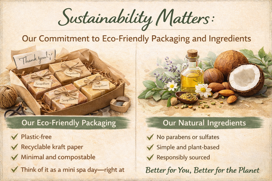 Sustainability Matters: Our commitment to eco-friendly packaging and ingredients.