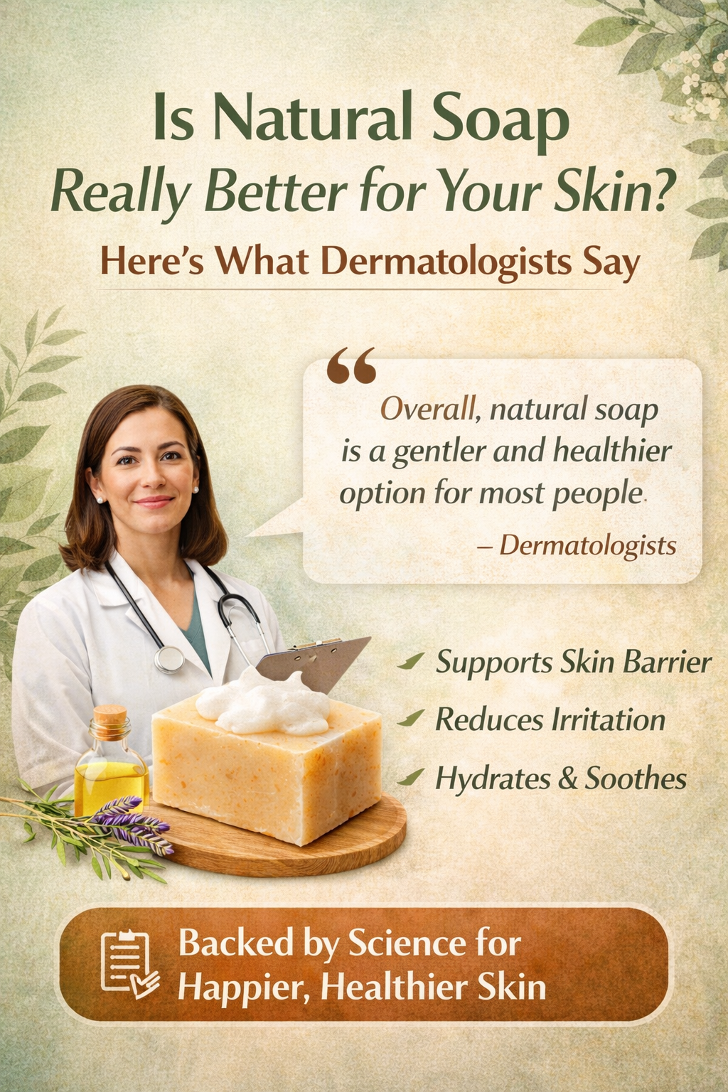 Is Natural Soap Really Better for Your Skin? Here’s What Dermatologists Say