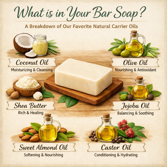 What’s In Your Bar? A breakdown of our favorite natural carrier oils.