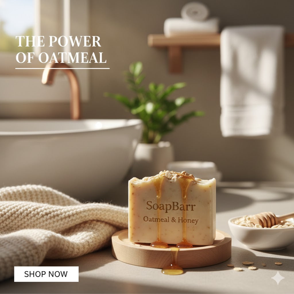 The Power of Oatmeal: Deep dive into why our Oatmeal soap (a fan favorite!) is a winter essential.