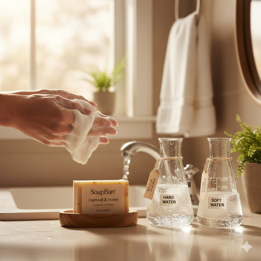 Hard vs. Soft Water: How It Affects Your SoapBarr Lather and Your Skin